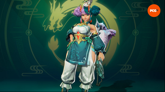 Best Marvel Rivals skins: Squirrel Girl, except she's a dragon with horns and a green outfit