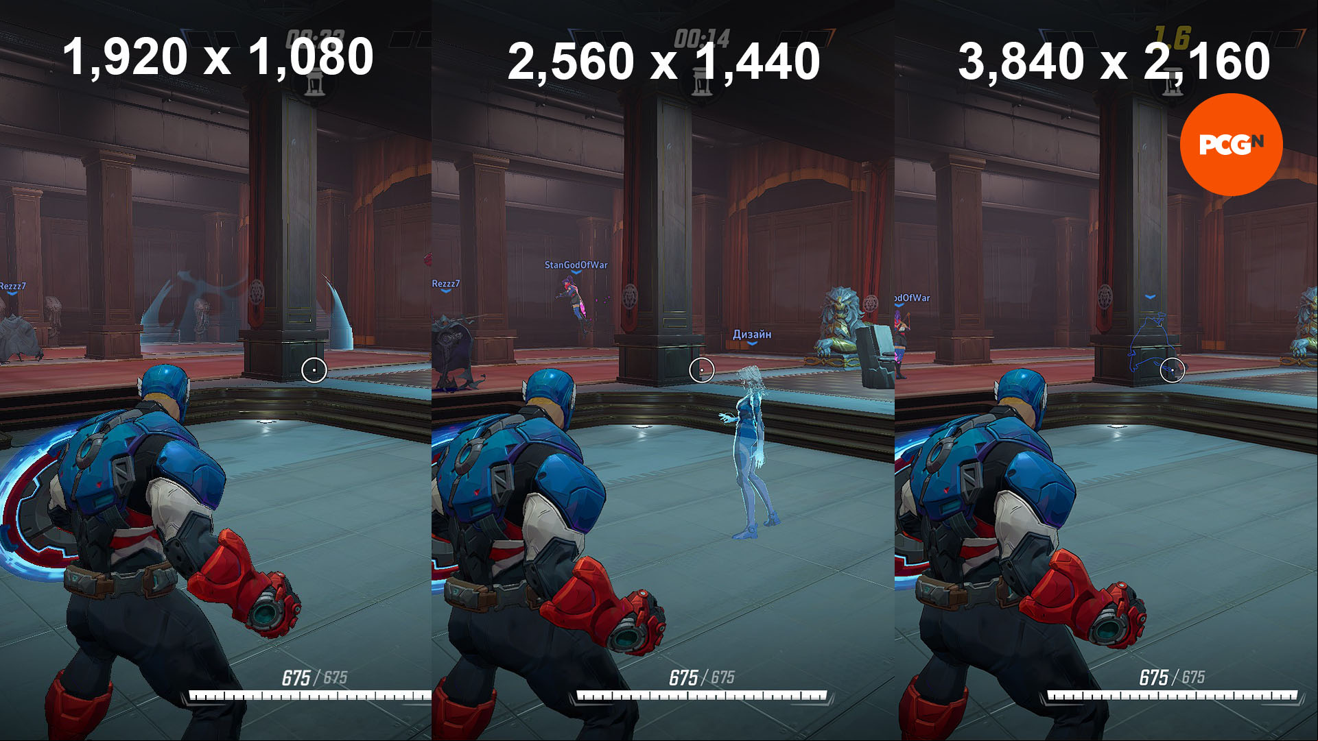 marvel rivals 1080p vs 1440p vs 4k