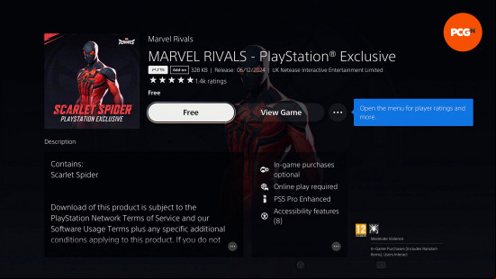 Marvel Rivals codes free skins: Scarlet Spider PS exclusive