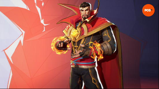 Marvel Rivals tier list: Doctor Strange with a big red flowy cape