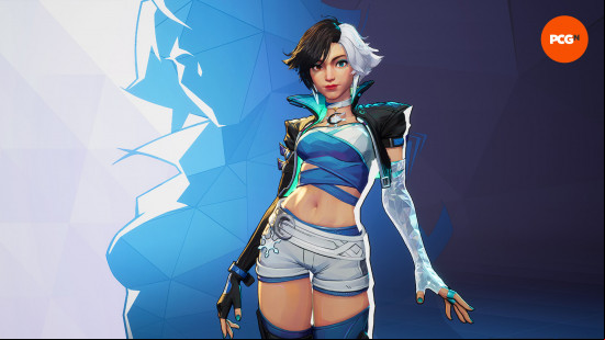 Marvel Rivals tier list: Luna Snow wearing shorts and a cropped top