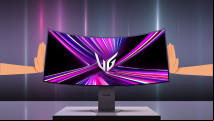 LG's new 45-inch OLED gaming monitor has a 5K resolution and it bends