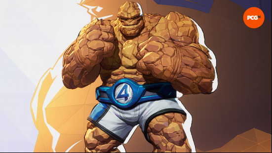 Marvel Rivals characters: the rocky, blocky Thing