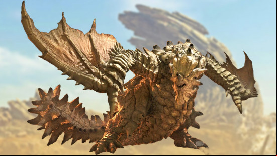 Gravios, one of the Monster Hunter Wilds monsters.
