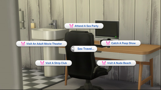 The Sims 4 sex mods: A series of new options in The Sims 4 that have been added with the Erotica mod.