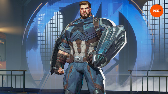 Best Marvel Rivals skins: Captain America's gruff, Infinity War skin with dual shield arms