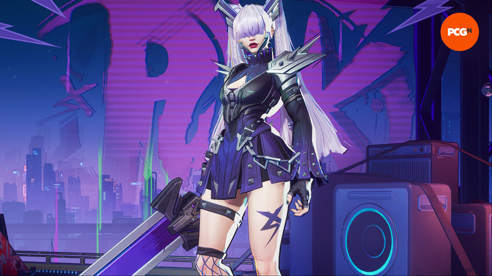 Best Marvel Rivals skins: Magik's neon grunge Punkchild skin