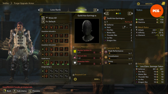 the best hunter ace armor in monster hunter wilds