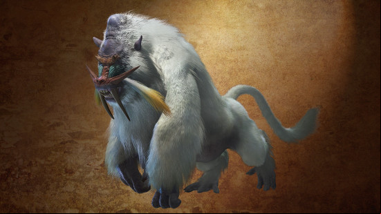 Blangonga, one of the Monster Hunter Wilds monsters.