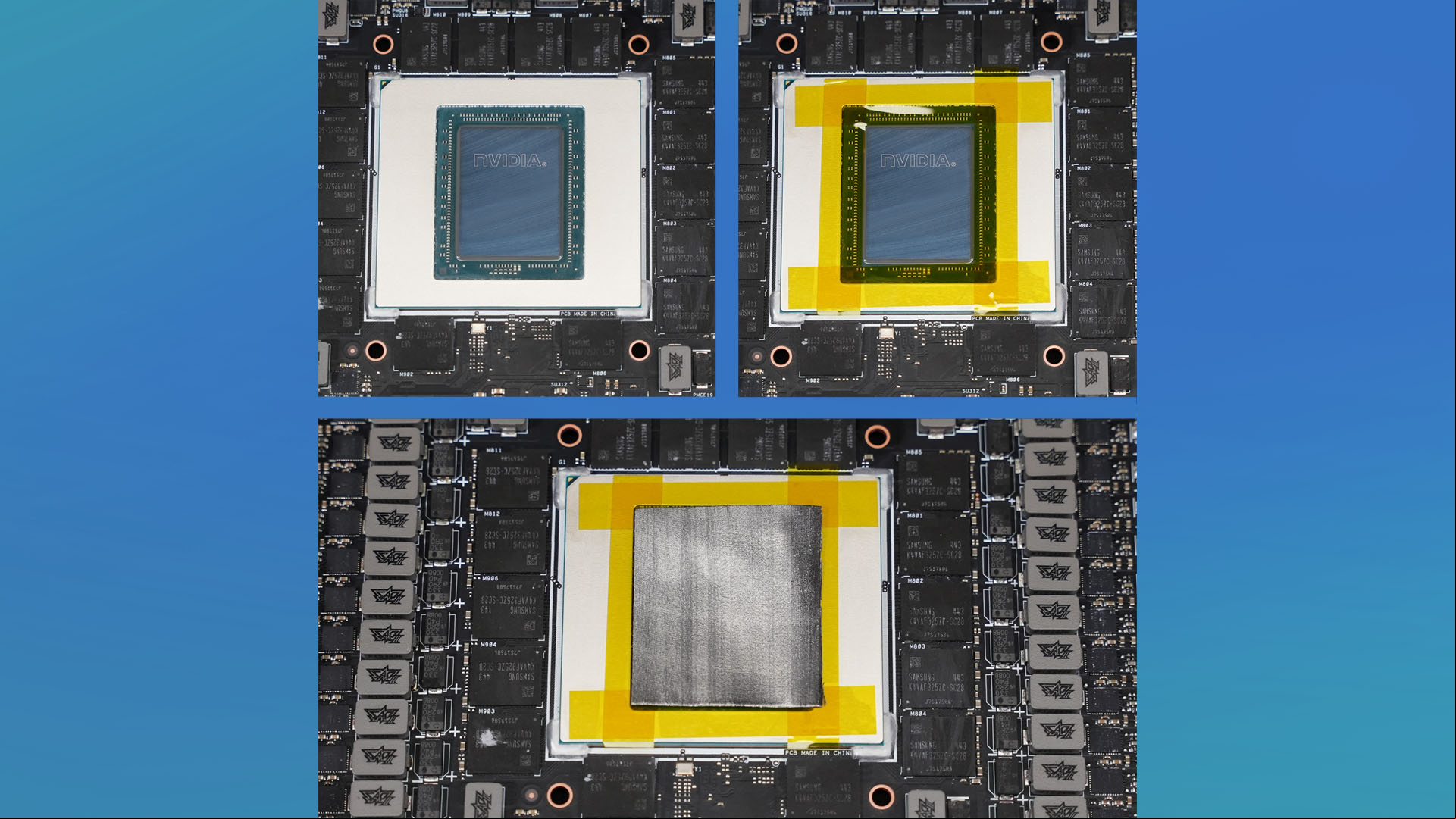 nvidia gefore rtx 5090 graphene thermal pad 03