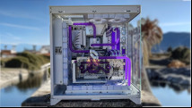 This gorgeous all white gaming PC build is a masterpiece of clean design