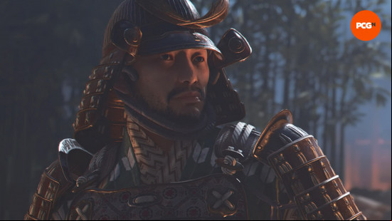 Assassin's Creed Shadows bosses: a samurai wearing ornate gold and black armor