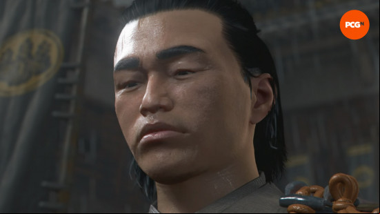 Assassin's Creed Shadows bosses: a young man with long dark hair and a clean-shaven face