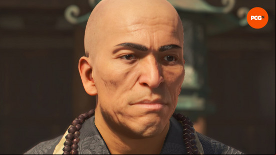 Assassin's Creed Shadows bosses: the bald monk, Joken Hokkyo