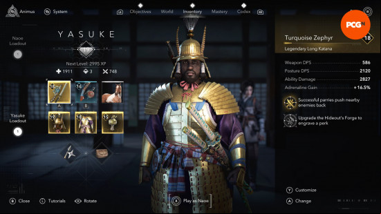 Assassin's Creed Shadows best builds for the early game: Yasuke's best early game build