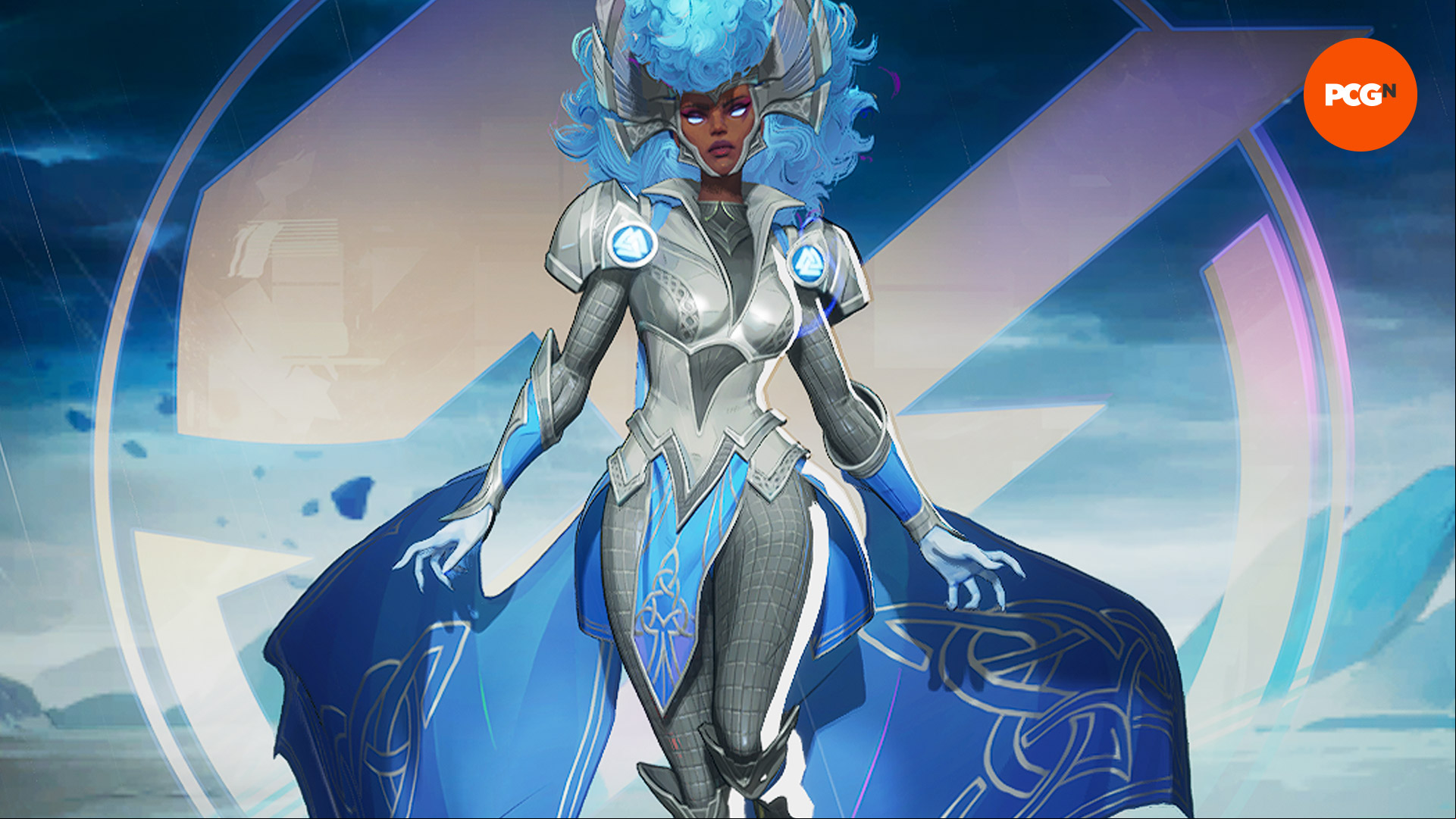 Best Marvel Rivals skins: Storm's Goddess of Thunder look complete with big fro