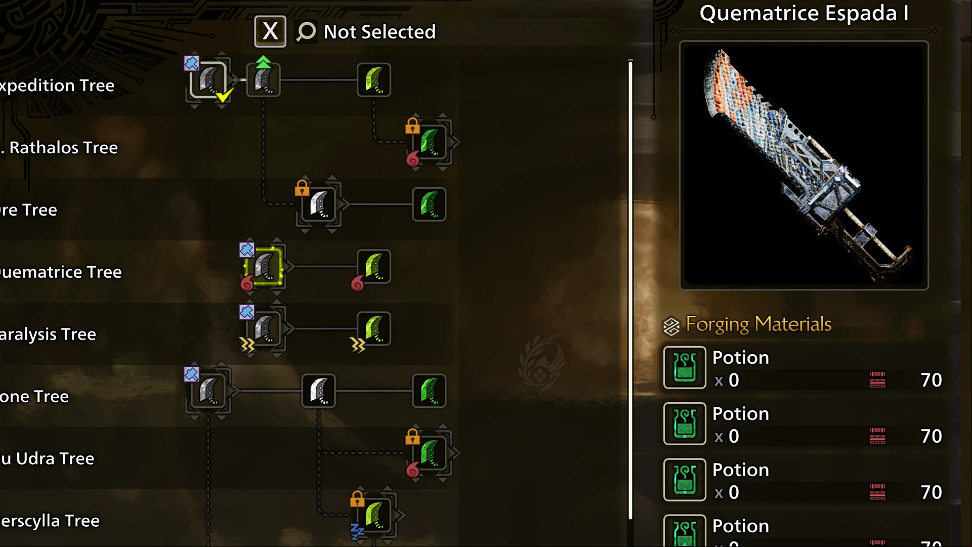 Best Monster Hunter Wilds mods: the crafting UI with zero crafting requirements