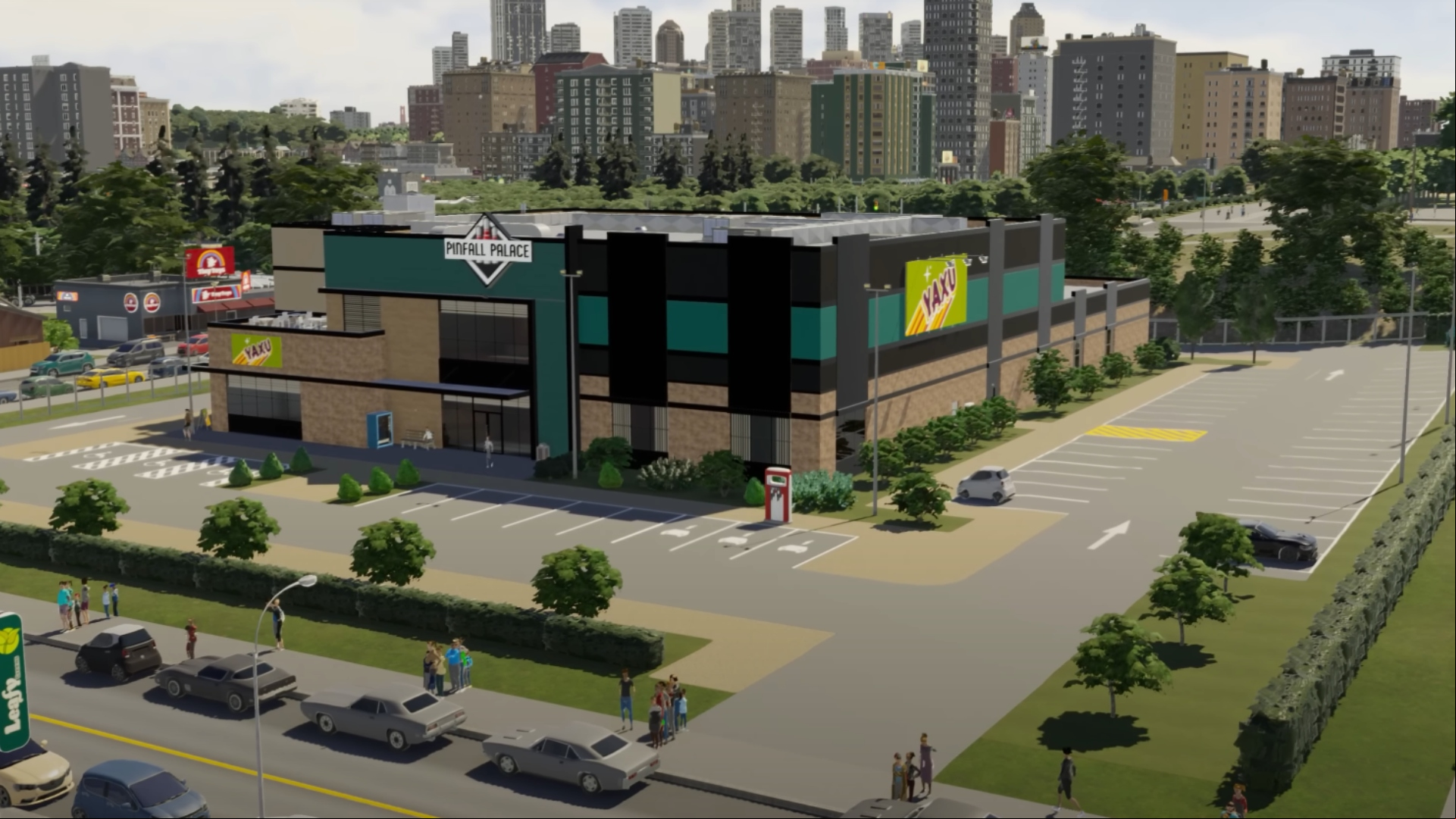 Cities Skylines 2 update: A supermarket from city-building game CS2