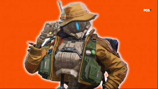 Fragpunk tier list: a humanoid robot wearing fishing gear.