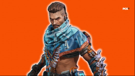 Fragpunk tier list: a man with an undercut hair style, wearing a blue scarf.