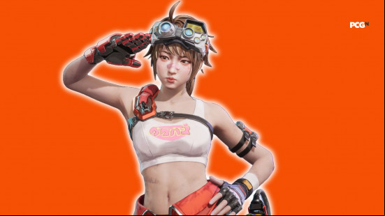 Fragpunk tier list: a mechanic woman wearing a white vest.