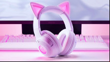 The cutest Razer headset now comes in white, and cat fans are going to love it