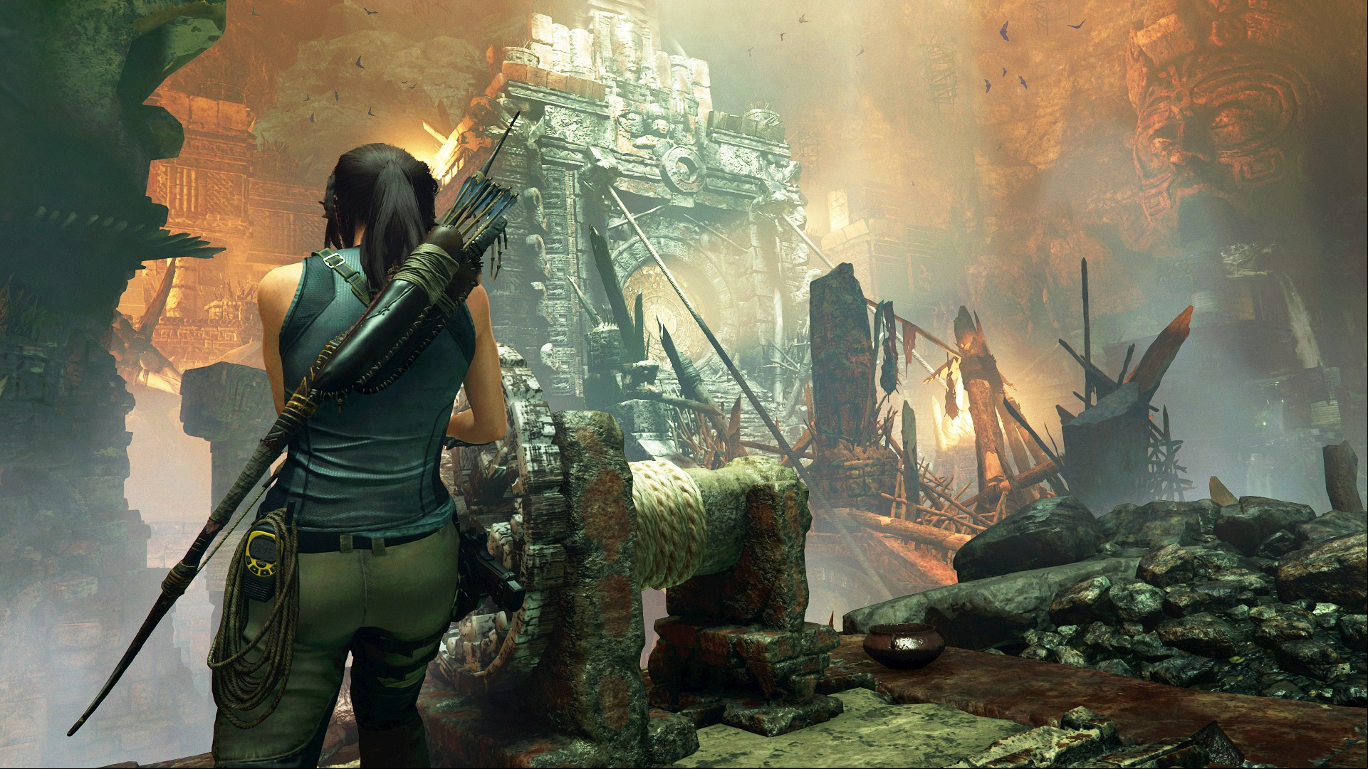 Shadow of the Tomb Raider Aztec tomb