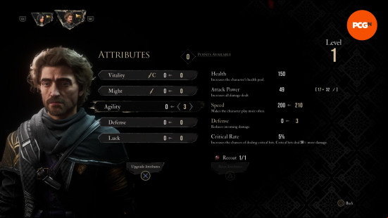 The best Expedition 33 attributes for Gustave, one of the party  in Clair Obscur.