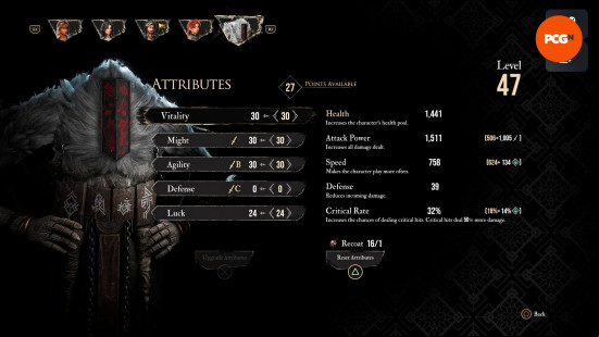 The best Expedition 33 attributes for Monoco, one of the party  in Clair Obscur.