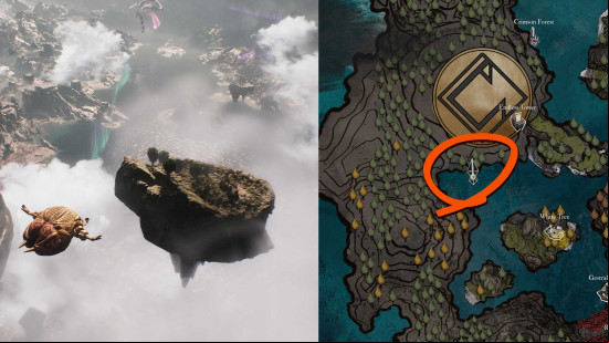 Lost gestral 9 location in Expedition 33.