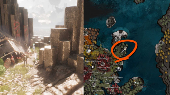Lost gestral 1 location in Expedition 33.