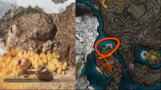 Lost gestral 3 location in Expedition 33.