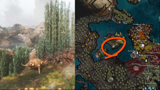 Lost gestral 7 location in Expedition 33.