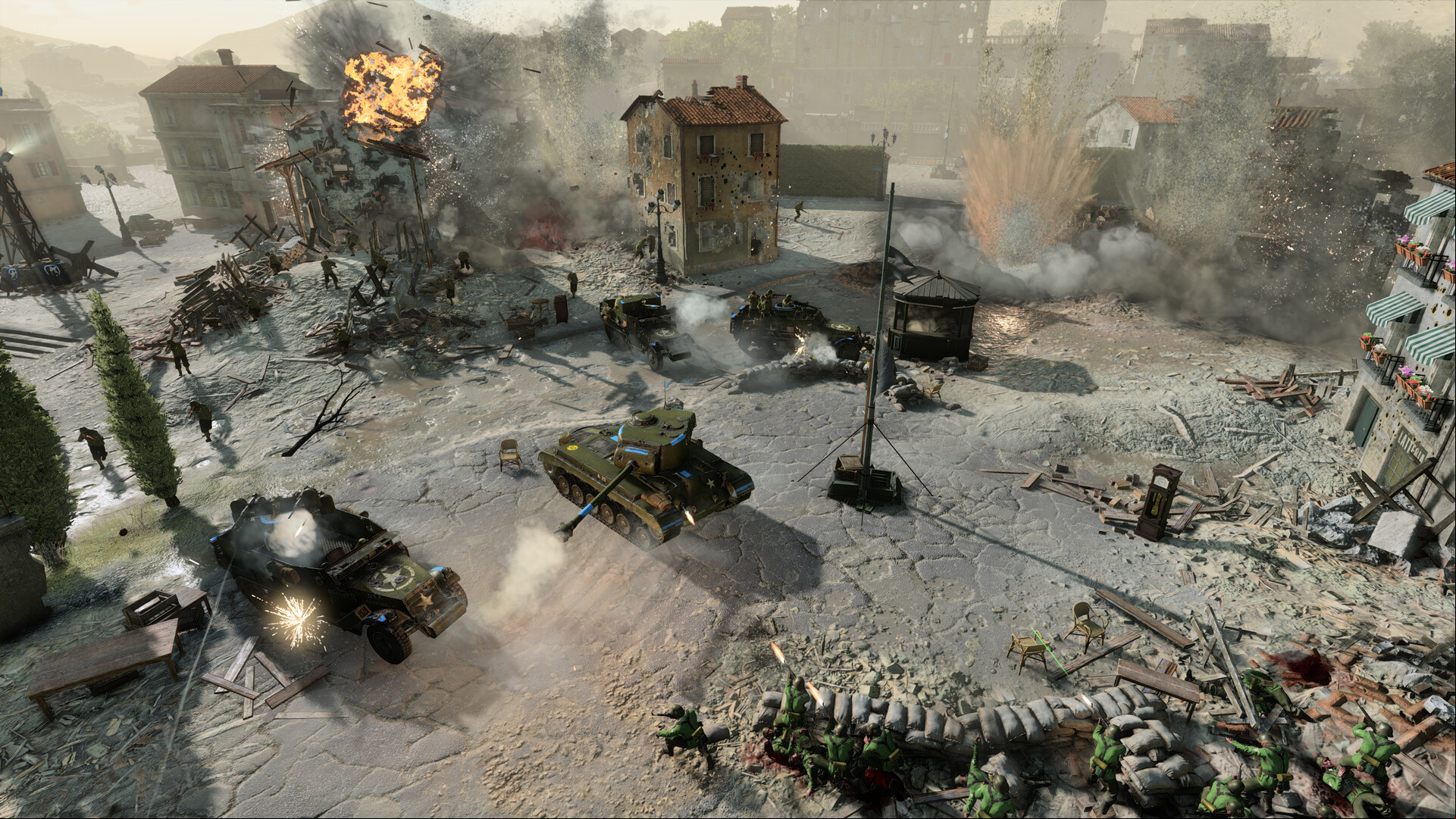 New Company of Heroes 3 update: A battle in Steam RTS game CoH 3