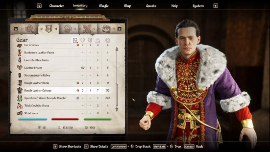 Oblivion Remastered mods: a man wearing ornate robes.