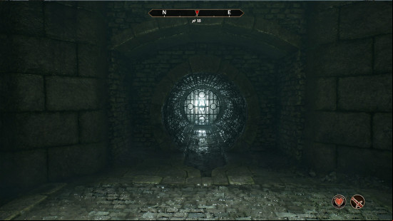Oblivion Remastered mods: a sewer exit with the Skyrim logo.