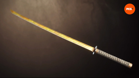 Best Oblivion Remastered weapons: a golden katana
