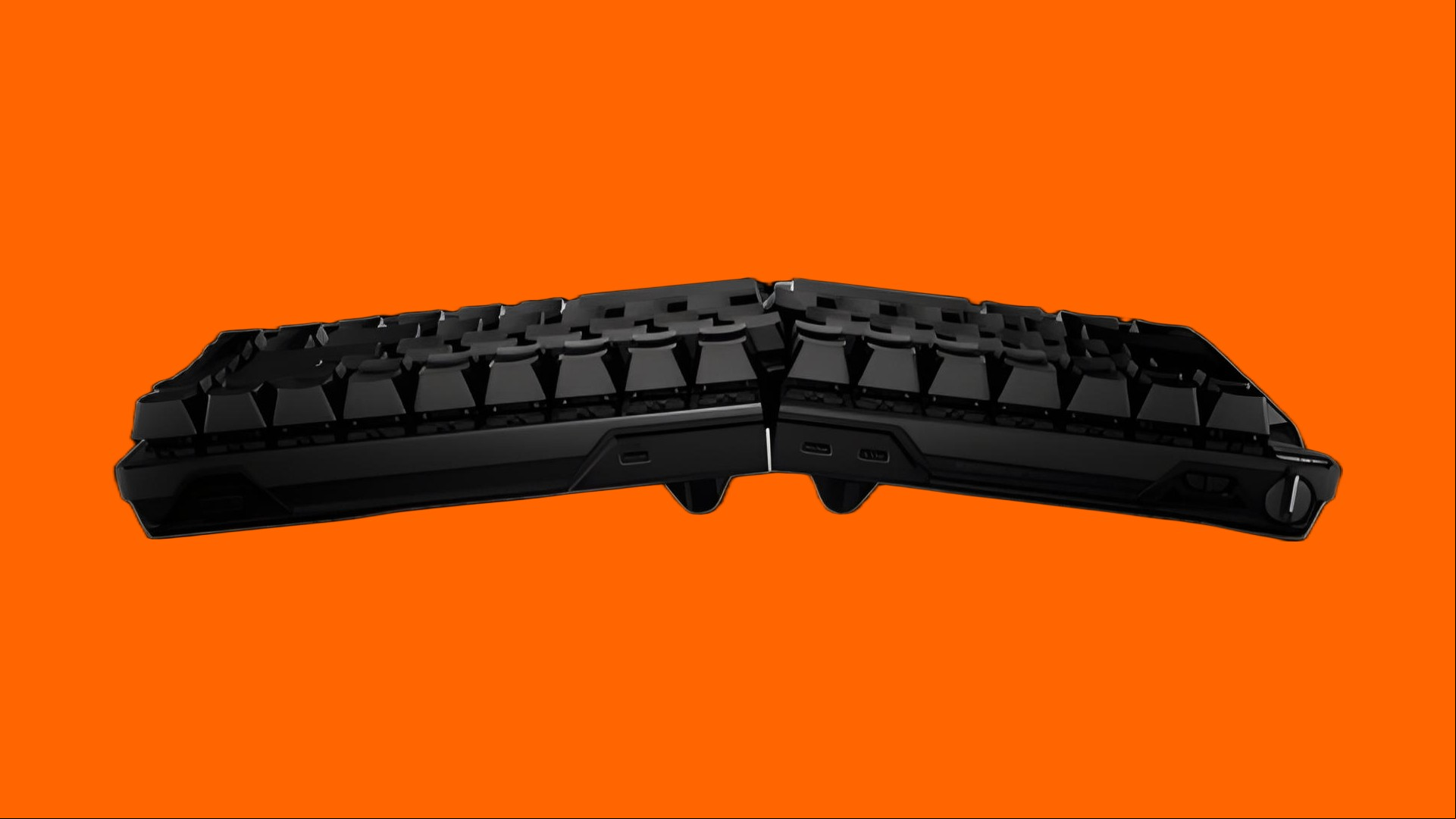 ROG Falcata keyboard raised in middle