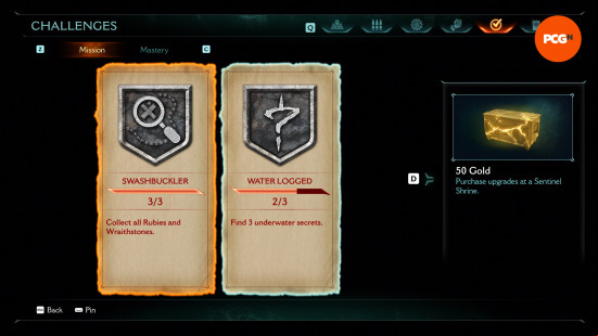 Doom The Dark Ages mission challenges: Temple of Lomarith challenges