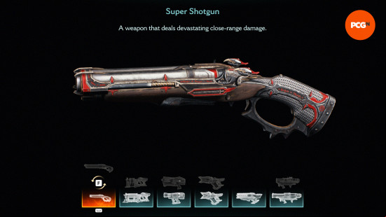 Doom The Dark Ages upgrades: The Super Shotgun.