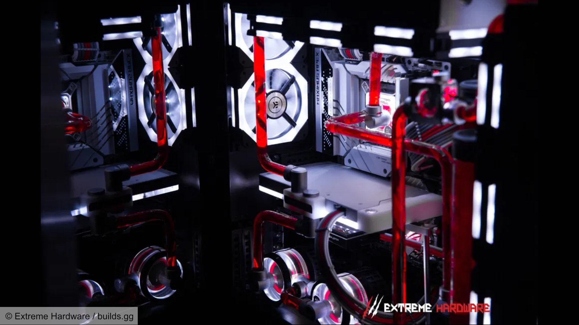 Star Wars gaming PC, cooling close up