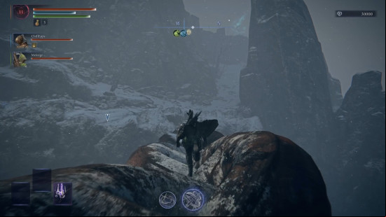 The mountaintop in Elden Ring Nightreign.