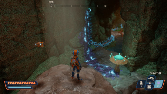 The second dormant fungal receptor connected to the fungal generator in Revenge of the Savage Planet