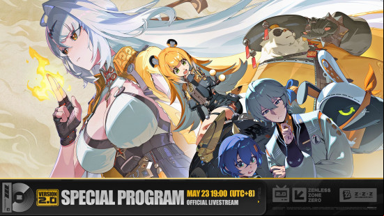 ZZZ release date: The official splash art for the 2.0 livestream.