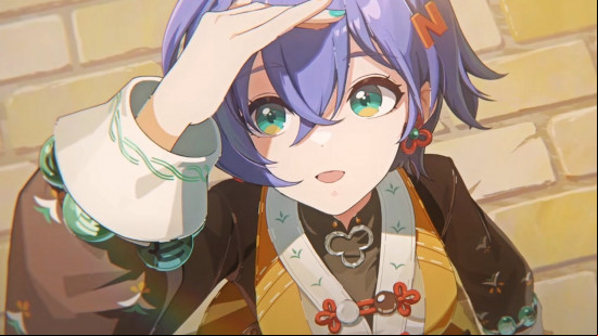 ZZZ 2.0 release date: Belle shades her eyes from the sun with her hand.