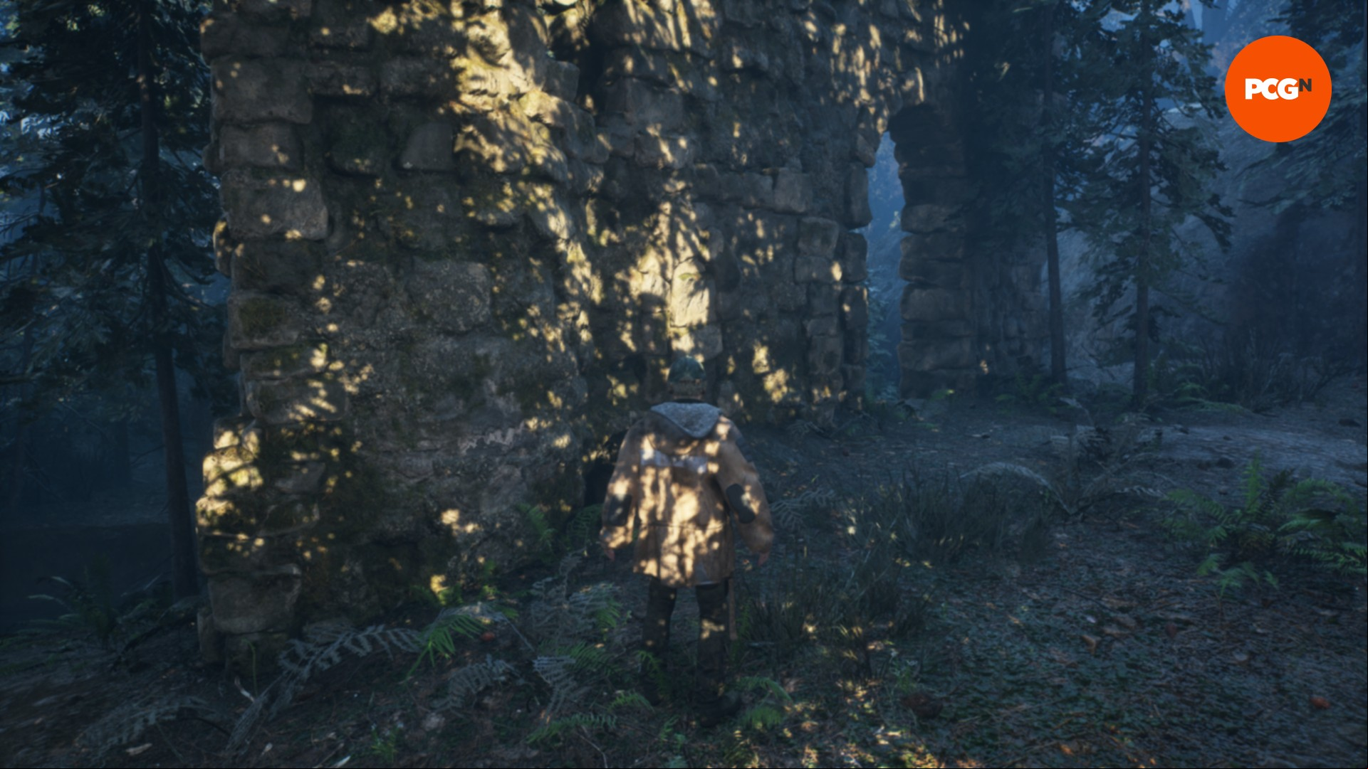 Hell is Us PC demo blurry light coming through the trees