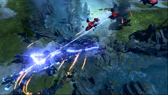 The fiery Lt. Colonel Morgan Kinsano s Halo Wars 2 as a new multiplayer leader