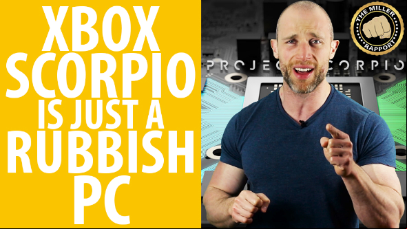 The hard-boiled Simon Miller takes the Xbox Scorpio to task - it's just a rubbish PC, right?