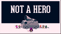 Not A Hero has kitten bombs and cocaine as powerups