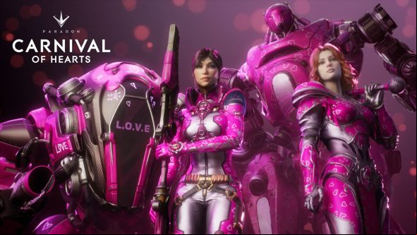 Spread the love with a contagious free skin in Paragon's Carnival of Hearts